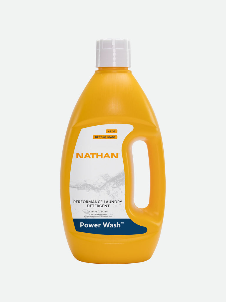 Nathan Power Wash™ 42oz Performance Laundry Detergent - Front of Bottle