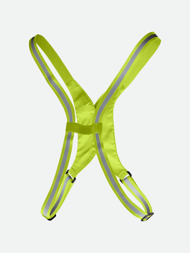 Nathan Hypernight Reflective Vest Lite – Safety Yellow – Back View