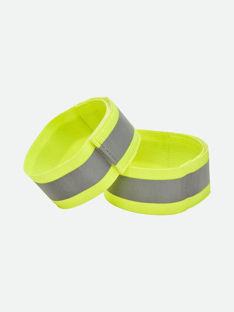 Nathan Hypernight Reflective Straps – Safety Yellow – Front View
