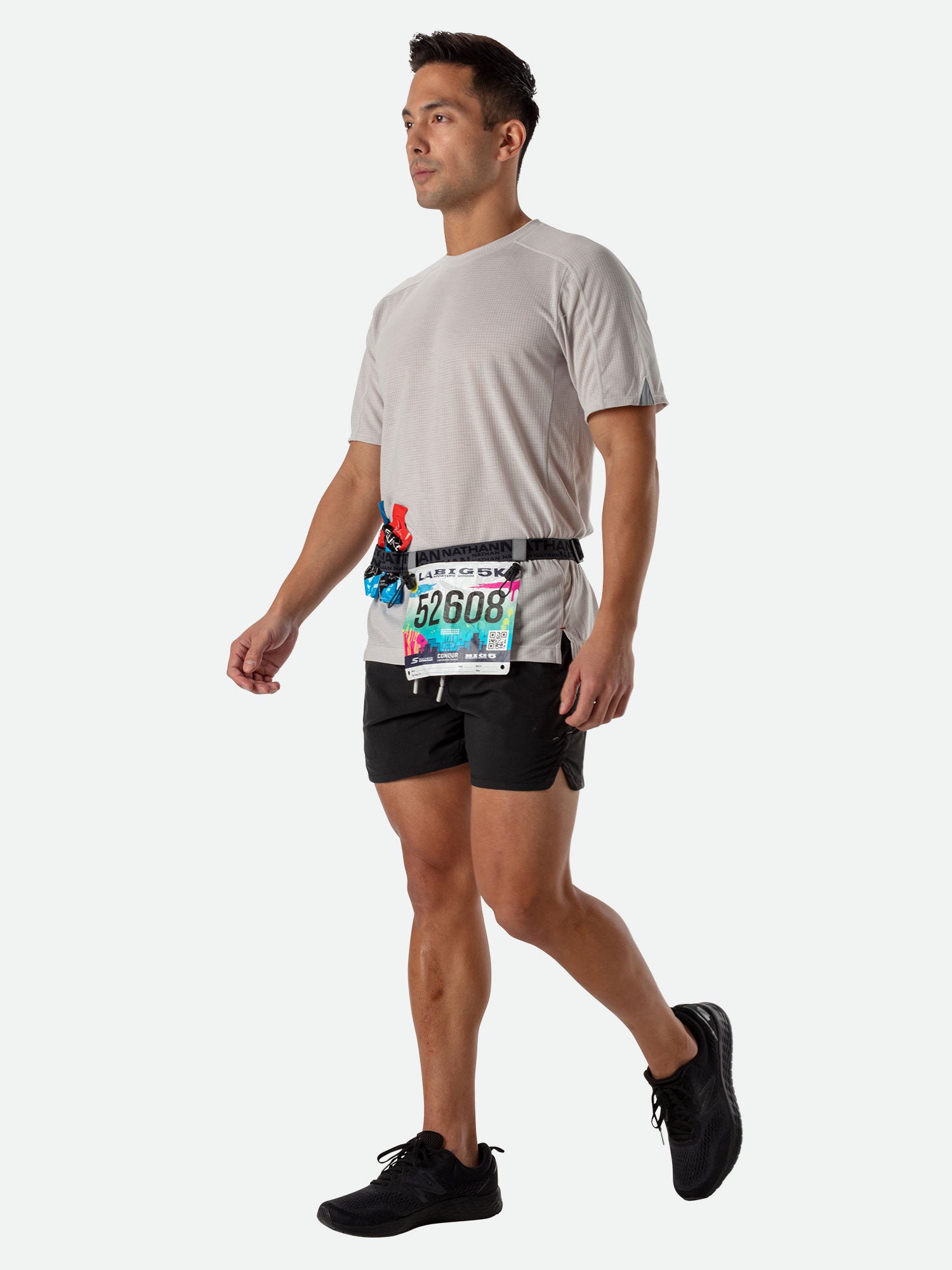 Nathan Race Number Nutrition Belt