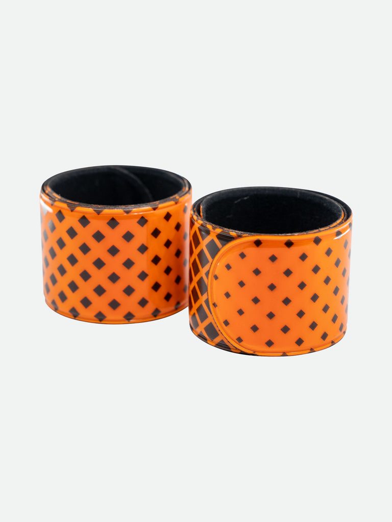 Nathan Reflex Slap Bands - 2 Pack - Orange Watch - Hero