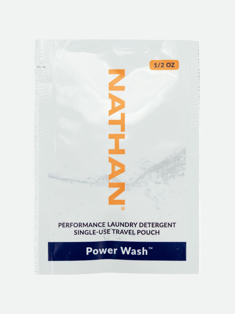 NATHAN Power Wash™ Travel Pouch (3-Pack) - Single 1/2 Oz Pouch