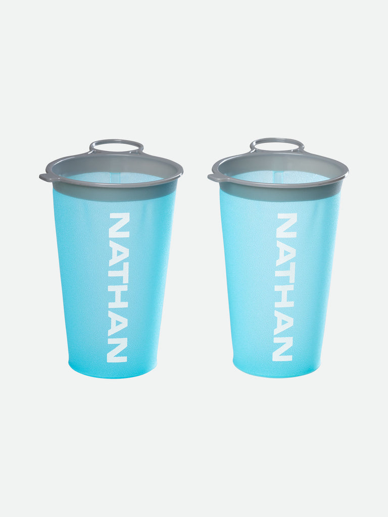 Nathan Reusable/Sustainable Blue Race Day Cup 2-Pack - Front View
