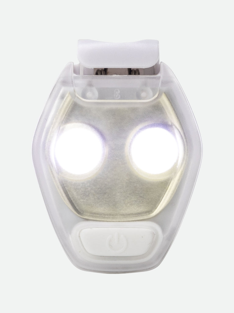 NATHAN HyperBrite Mini 2-Pack LED Clip Lights - White - Front View