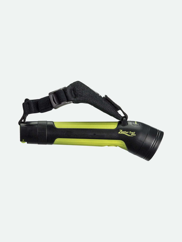 Nathan Zephyr Trail 200 R Hand Torch LED Light - Side View