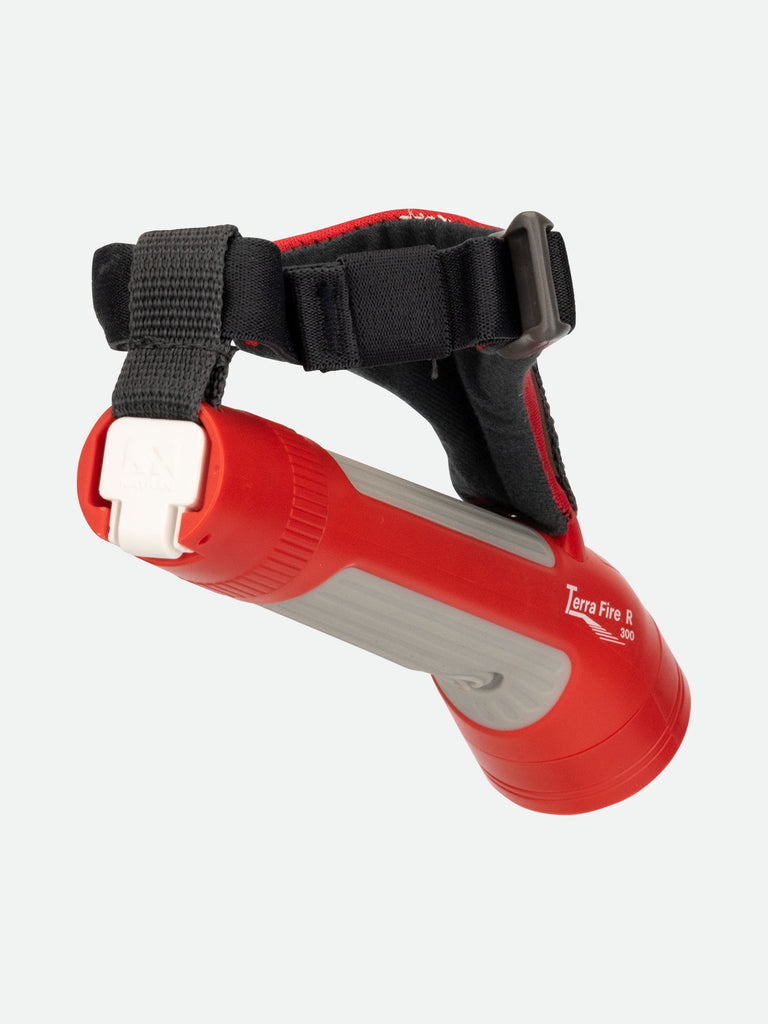 Nathan Terra Fire 300 R Hand Torch – Tangerine Tango Red – Back View
