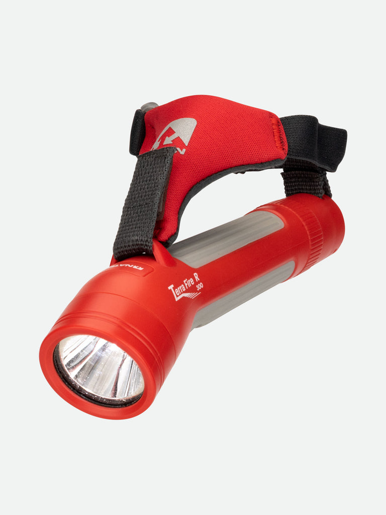 Nathan Terra Fire 300 R Hand Torch – Tangerine Tango Red – Front View