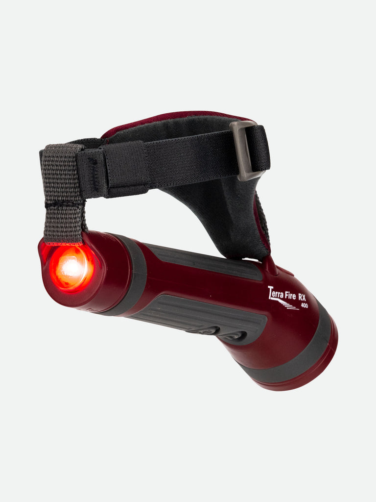 Nathan Terra Fire 400RX Hand Torch – Red Dahlia– Back View