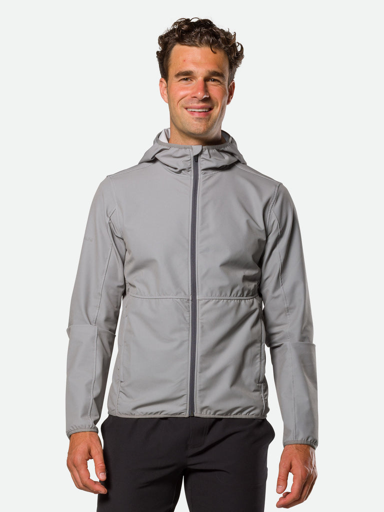 Nathan Men's Adventure Jacket – Monument Grey - Front View