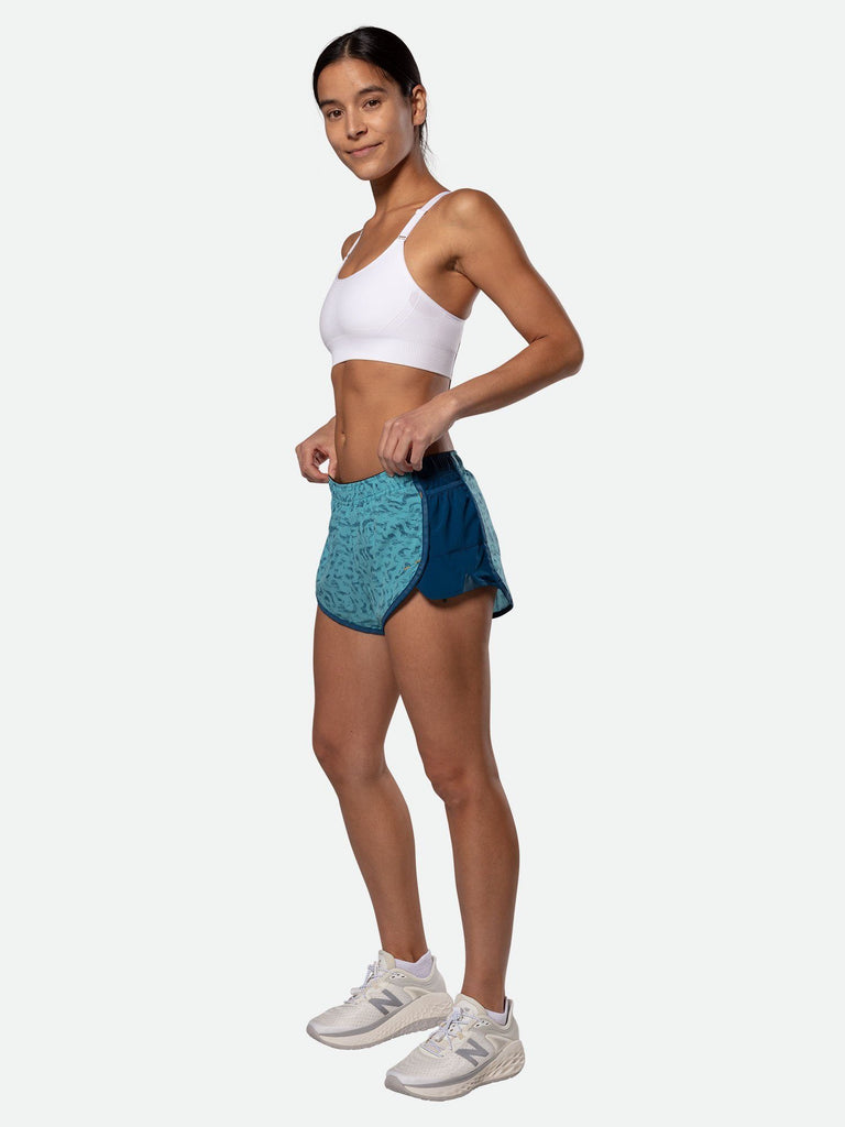Nathan Sports Women's Essential Shorts – Aqua