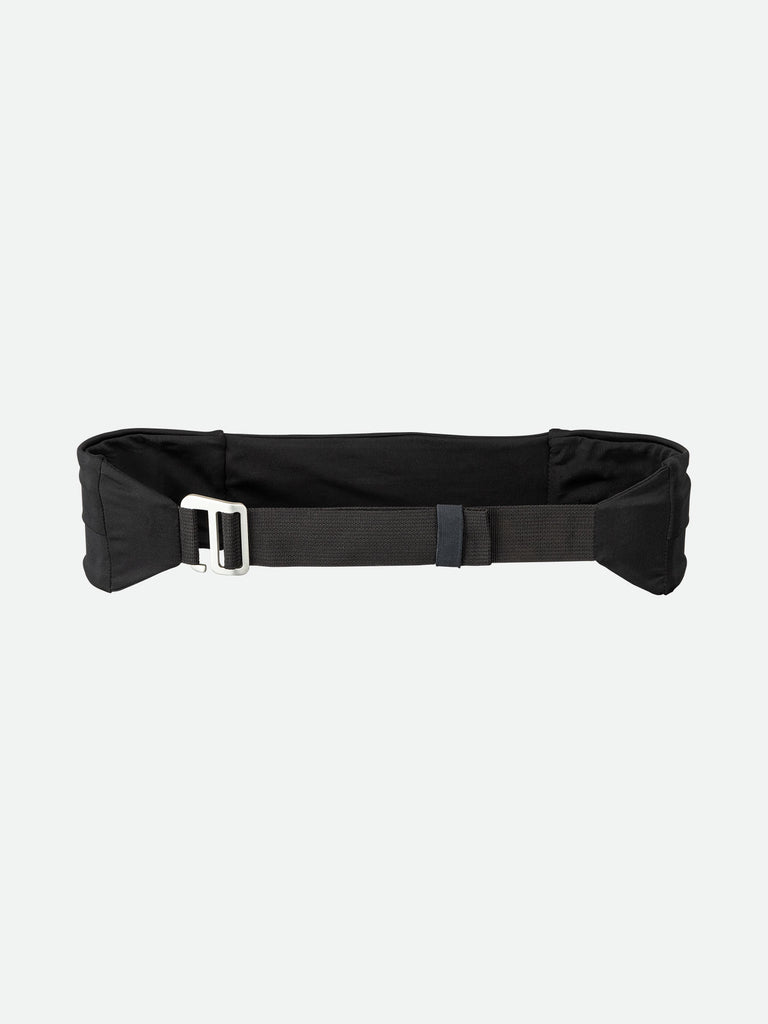 Nathan Adjustable-Fit One Size Fits Most Zipster Black Training Belt - Back View with Adjustable Strap For Custom Fit
